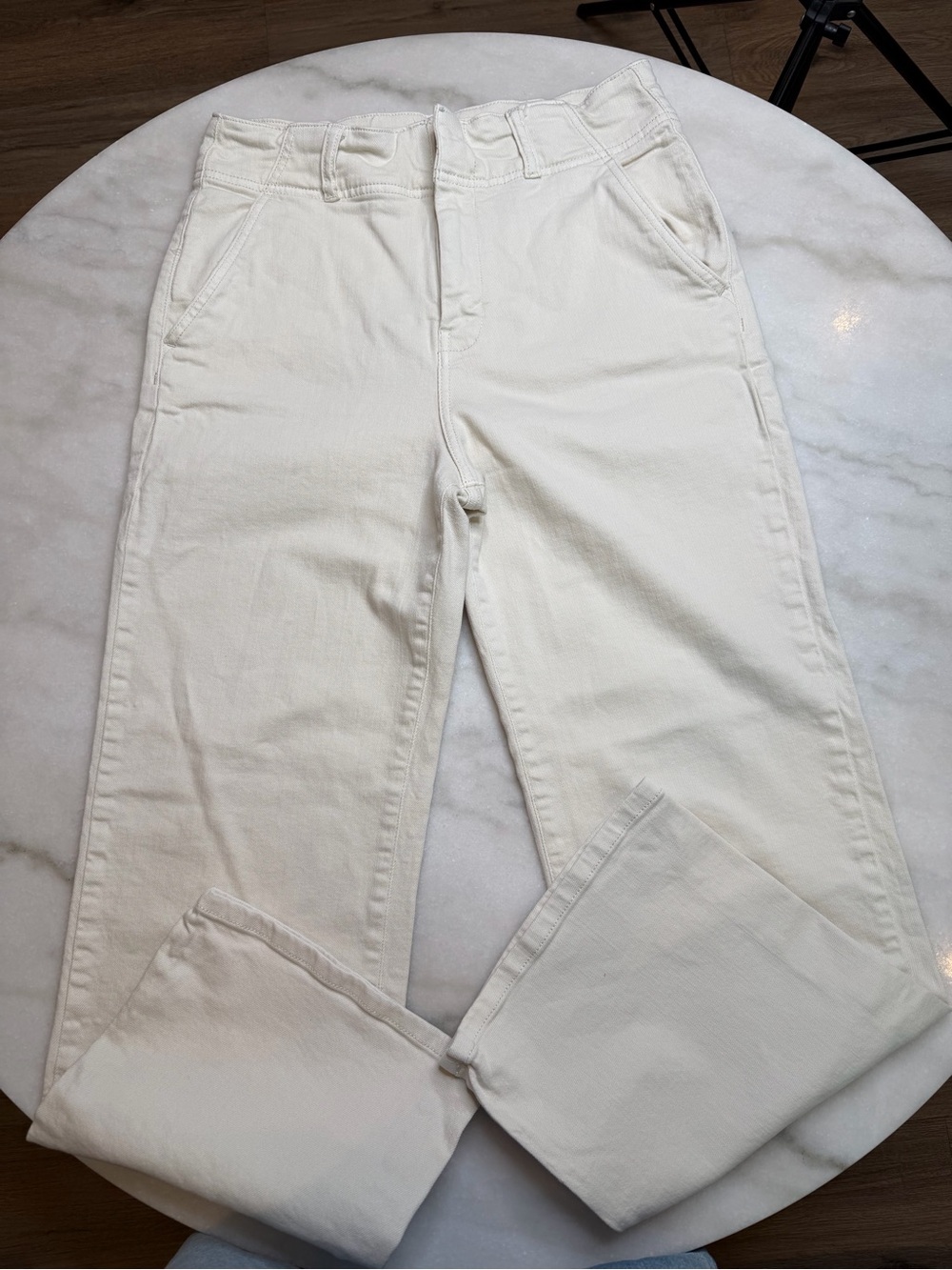 Anthropologie Pilcro High-Rise Women’s Jeans in Off-White Size 30P
